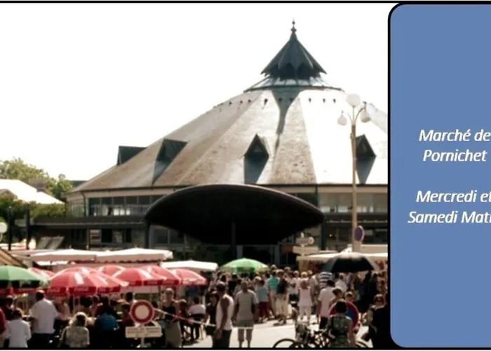 Escapade A Pornichet/wi-fi/parking/bord De شقة بورنيشّيه