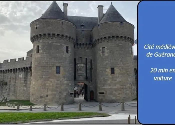 Escapade à Pornichet/wi-fi/parking/bord De